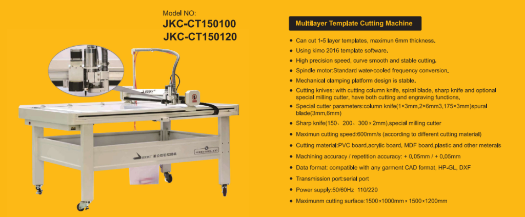 Template Cutter Machine